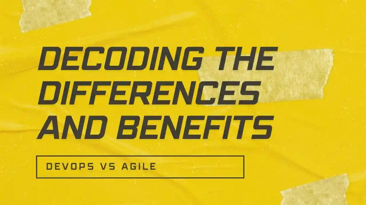 primary image for article DevOps vs Agile: Decoding the Differences and Benefits