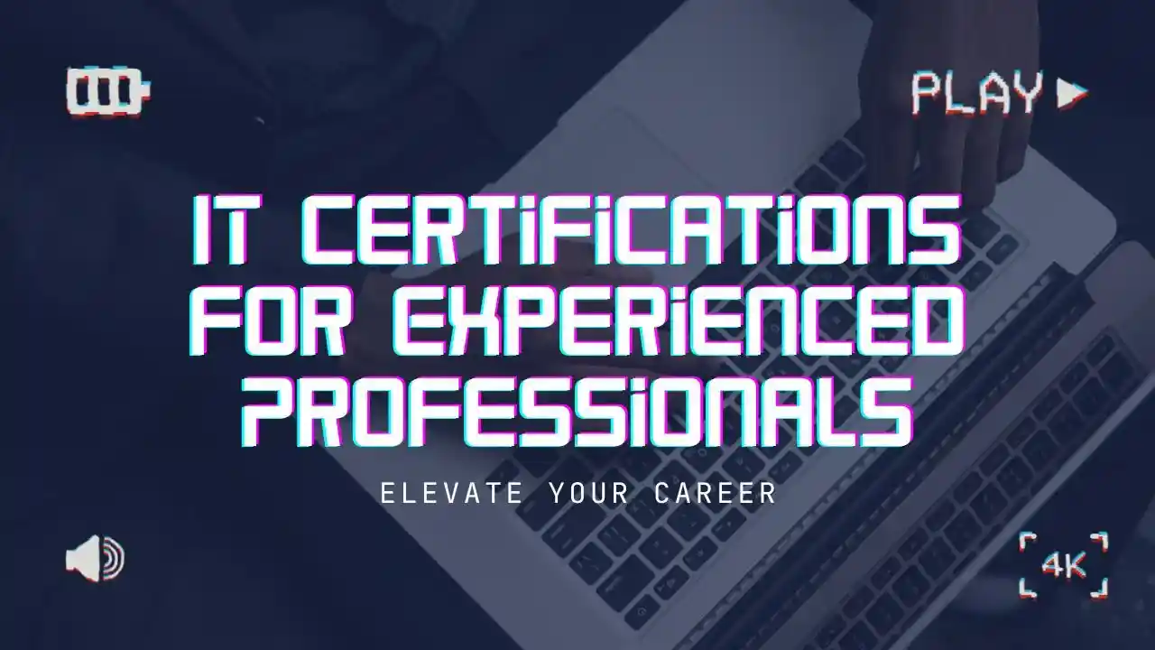 primary image of article IT Certifications for Experienced Professionals: Elevate Your Career